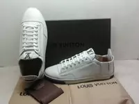 chaussures louis vuitton celebre marque hommes 2013 cuir boot blanc